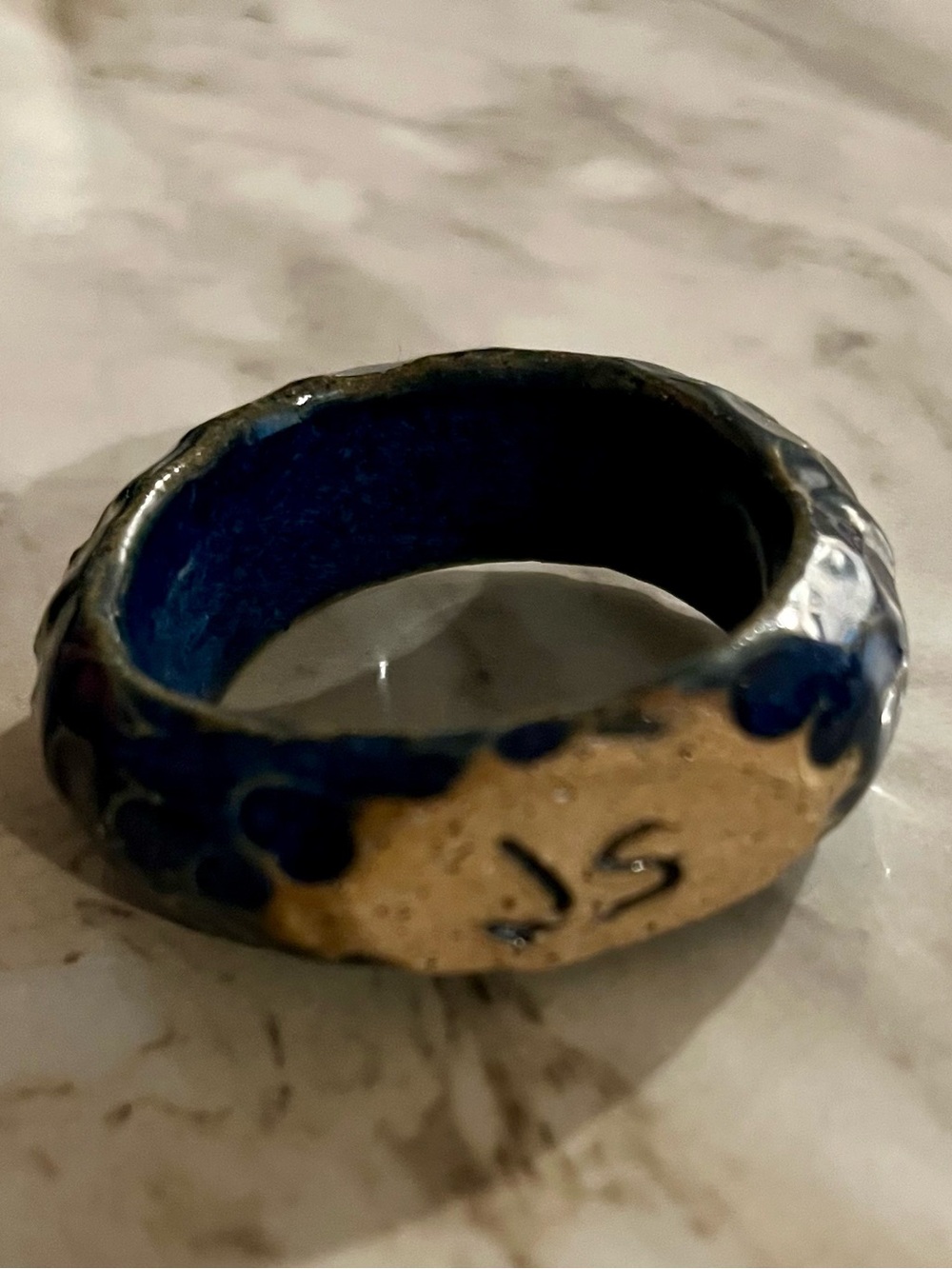 JS Ceramic Napkin Rings (7) - Picture 3 of 4